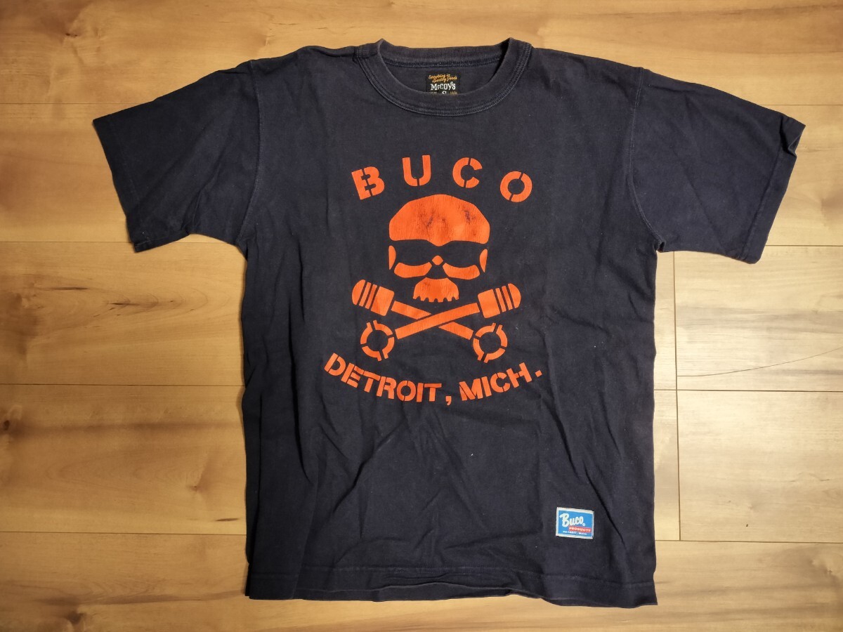 リアルマッコイズ buco スカルピストン Tシャツ 36 検索 トイズマッコイ フリーホイーラーズ ウエストライド ビンテージ USA _画像1