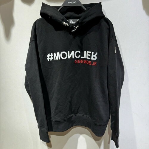 MONCLER GRENOBLE MAGLIA CON CAPPUCCIO SIZE-S 8G00010 8098U モンクレール グルノーブル ロゴ フーディー パーカー_画像1