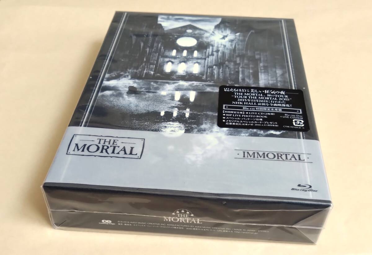 【新品未開封】 THE MORTAL / IMMORTAL 初回限定生産盤(Blu-ray+2CD+フォトブック) 櫻井敦司 BUCK-TICK BD 限定盤 ブルーレイ LIVEの画像6