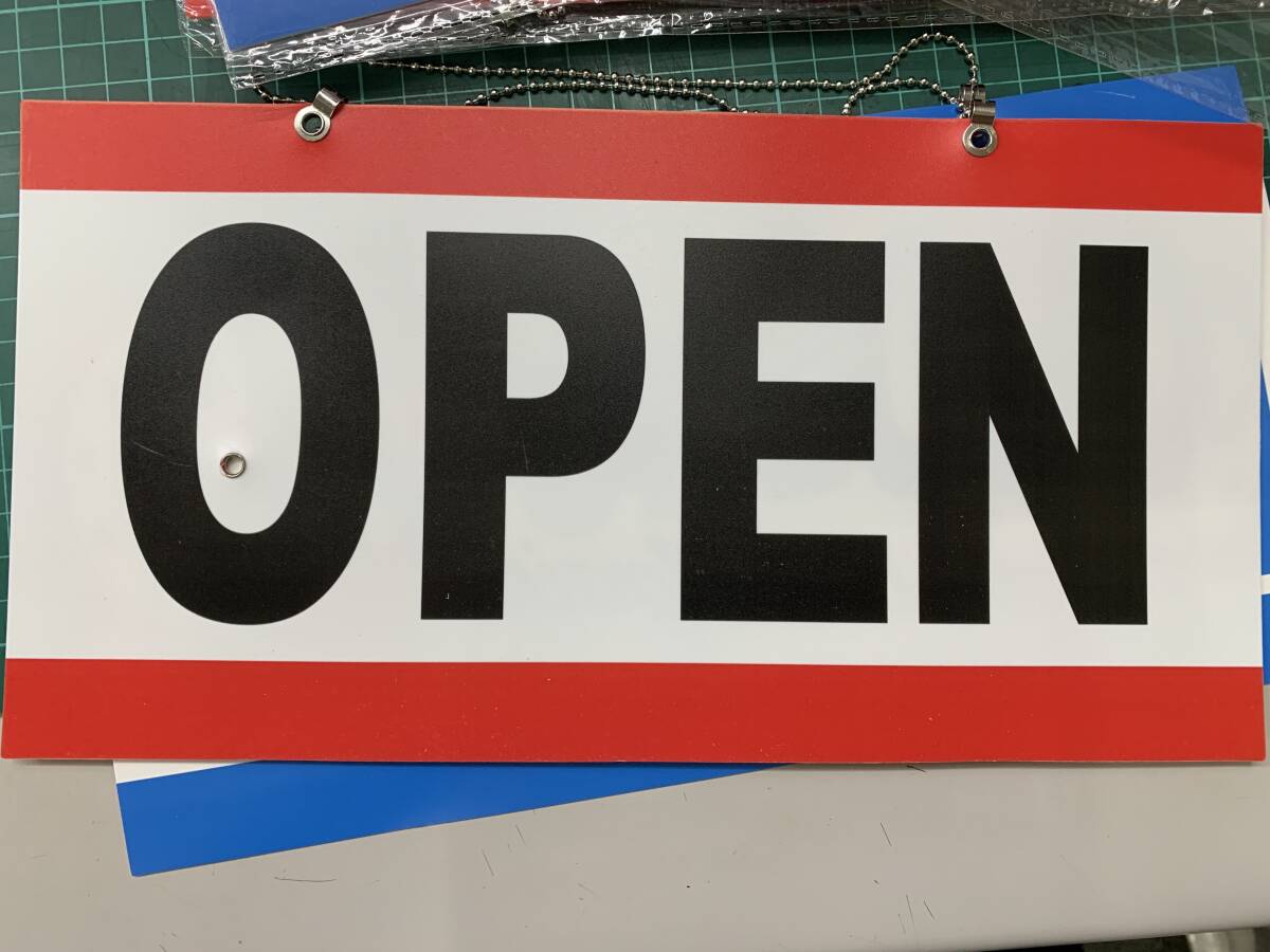 OPEN CLOSED open　サイン　プレート　オープン　クローズ　クローズド　店舗　ショップ　ボード　開店　閉店　送料無料　即決_画像4