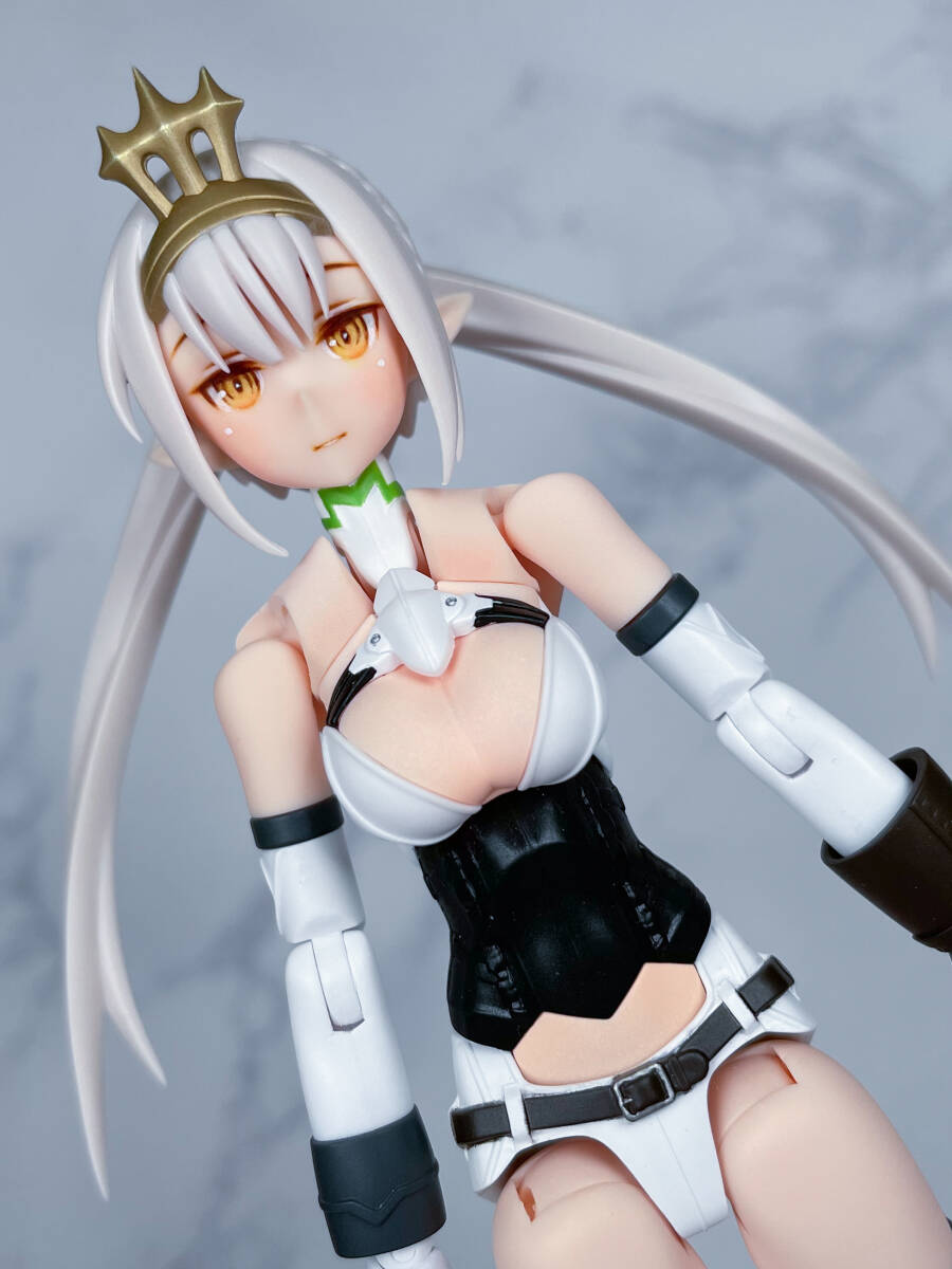 【コトブキヤ】 武装神姫 エーデルワイス リペイント顔パーツ３点 Bセットの画像1