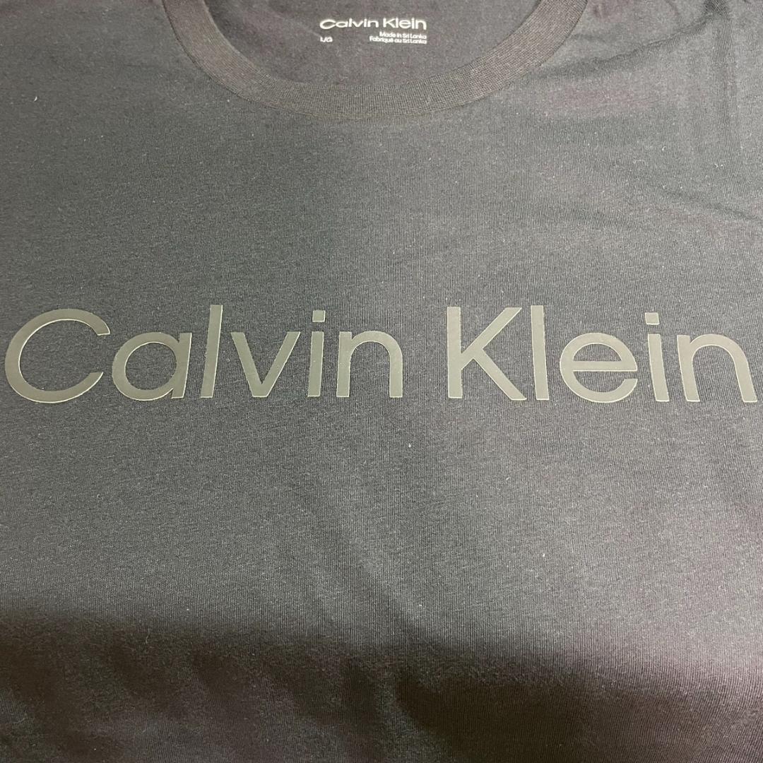 カルバンクライン CalvinKlein ロゴ Tシャツ Lサイズ ブラック_画像2