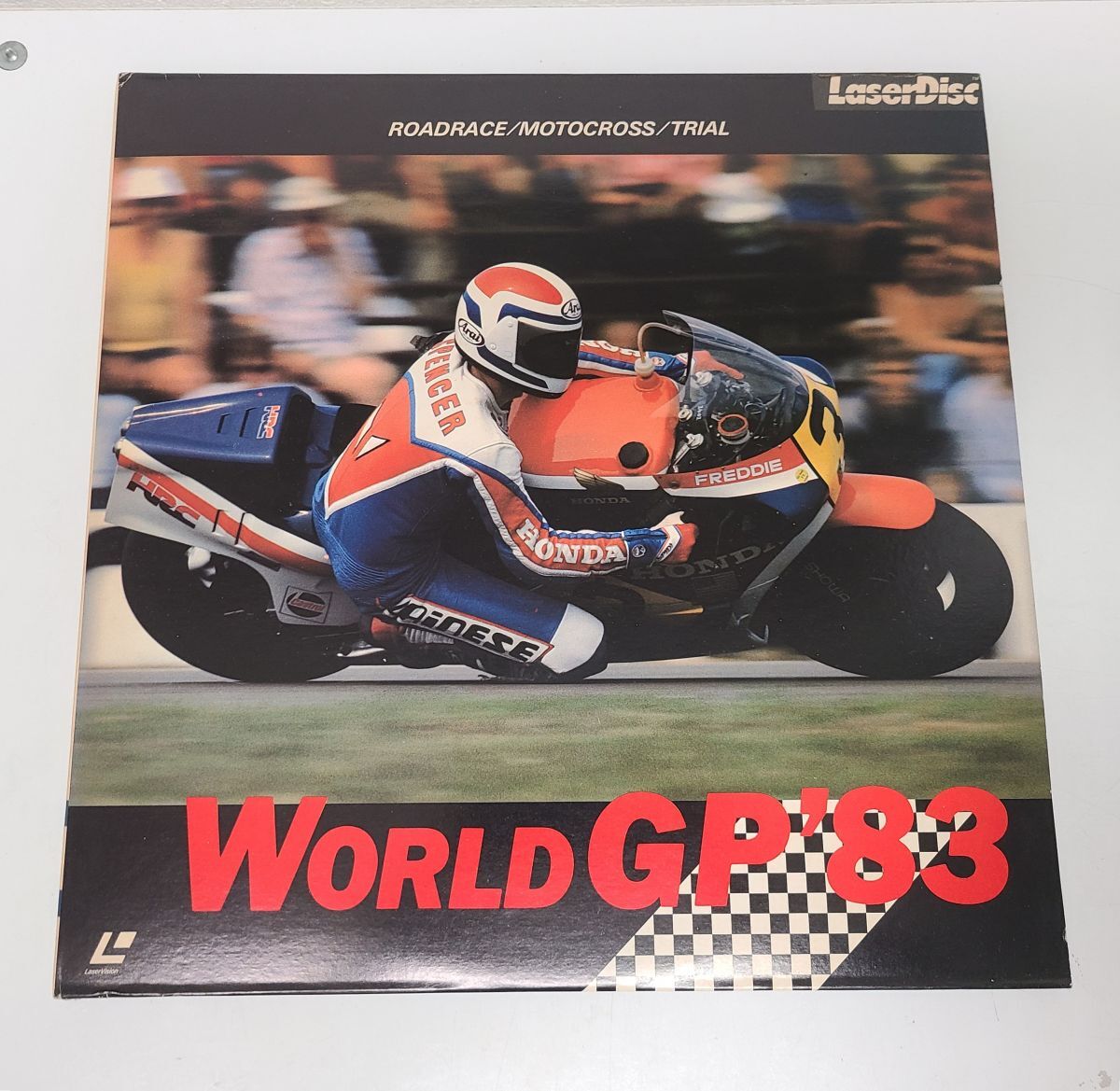 LD / WORLD GP’ 83　ロードレース・モトクロス・トライアル世界選手権 / 2枚組 / DS046-42FP【M005】_画像1