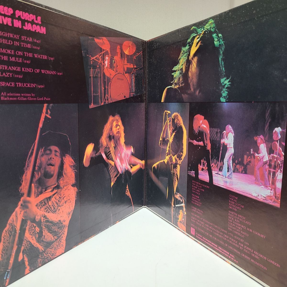 LPレコード / DEEP PURPLE　LIVE IN JAPAN　ディープ・パープル / 2枚組 / P-5066~7W【M005】_画像3