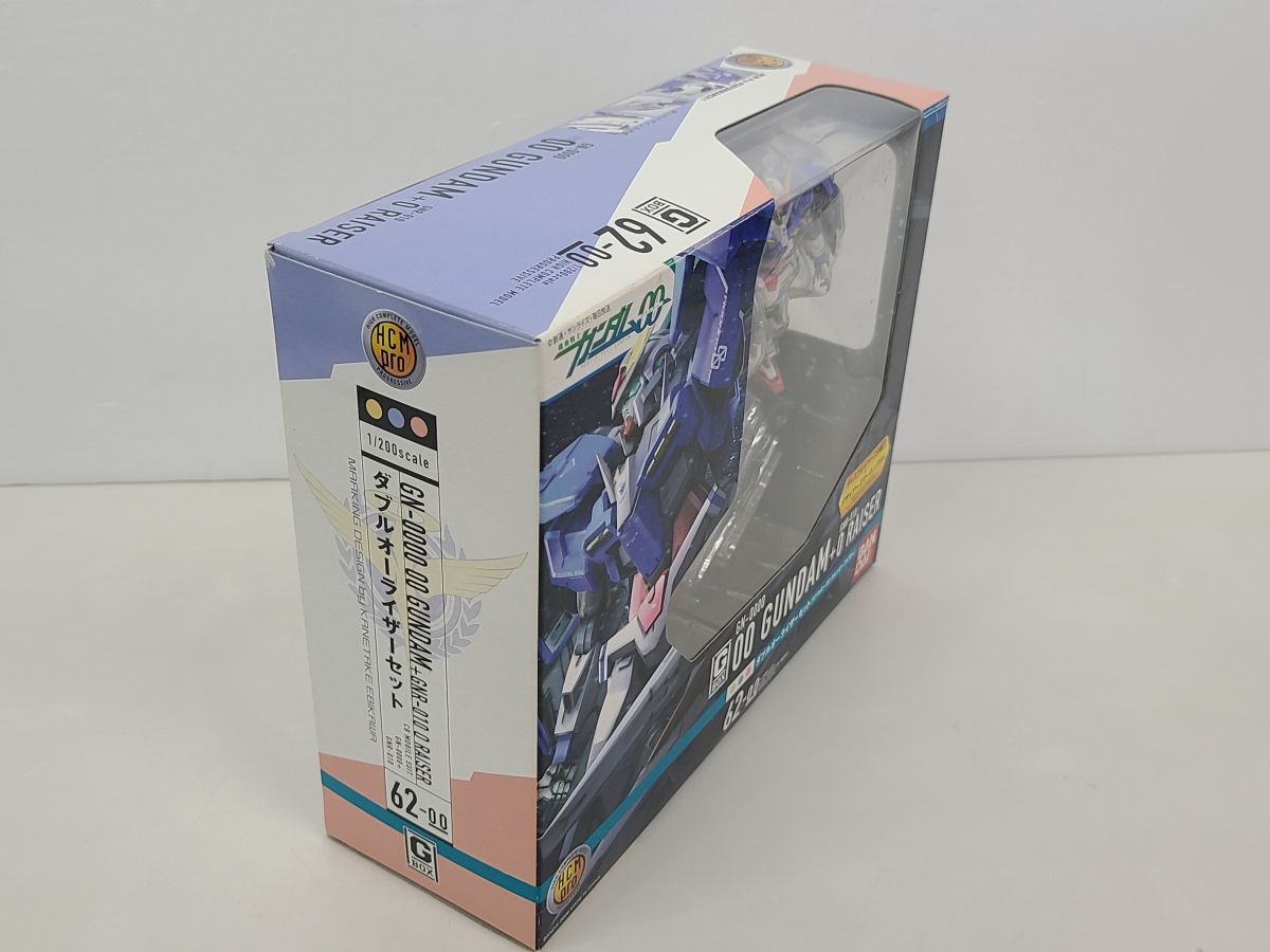 フィギュア / HCM-Pro 62-00 / ダブルオーライザーセット 機動戦士ガンダム00 / 1/200スケール / バンダイ / 4543112566294【G040】