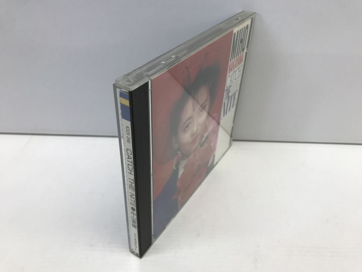 CD/CATCH THE NITE 中山美穂/中山美穂/KING RECORD/K32X240/【M001】_画像4