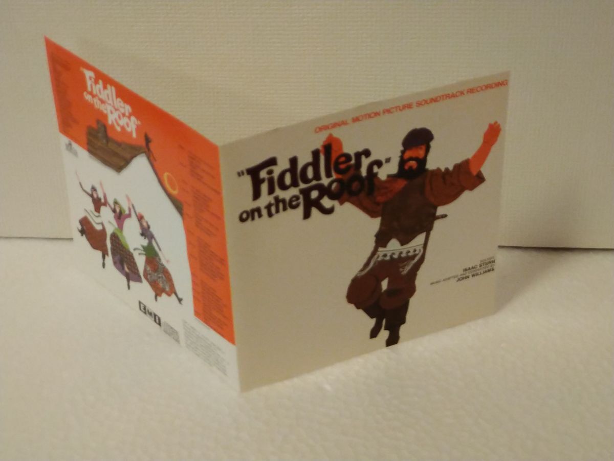 CD/ FIDDLER ON THE ROOF SOUNDTRACK / 屋根の上のヴァイオリン弾き / リーフレット、帯付き / 新星堂 / CDP 7 46091 2【M001】の画像5