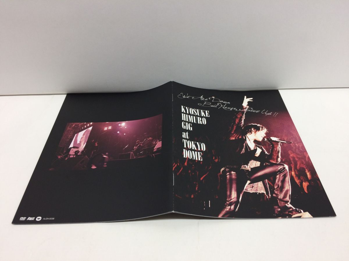 DVD/KYOSUKE HIMURO GIG at TOKYO DOME "We Are Down But Never Give Up!!"/氷室京介/Algernon Inc./ALGN-0038/【M002】の画像7