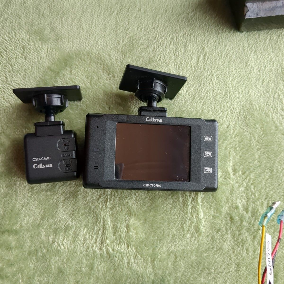 セルスター工業 前後ドラレコ CSD-790FHG GDO-10 ジャンク セルスター工業 前後ドラレコ CSD-790FHG GDO-10 ジャンク