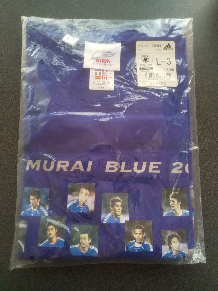 サッカー日本代表2006Tシャツ未使用品おまけ付き