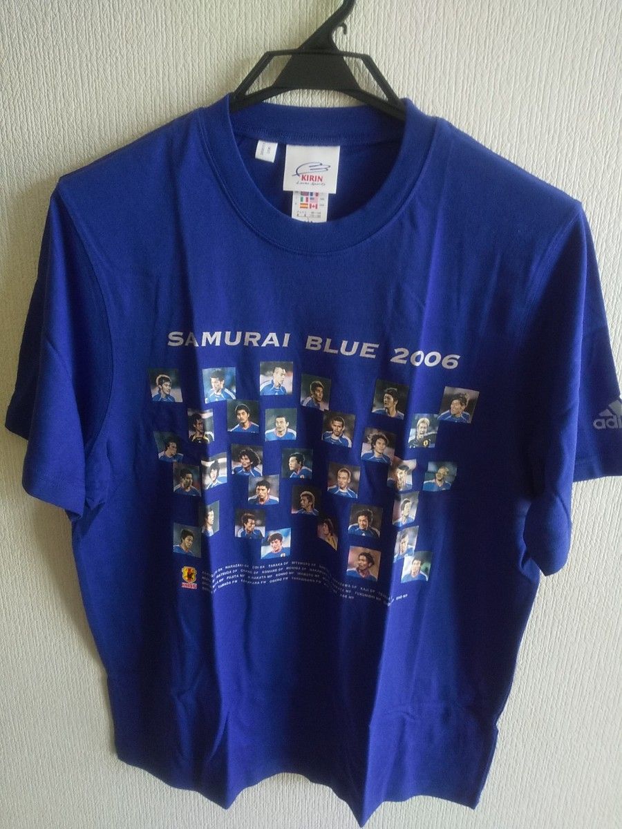 サッカー日本代表2006Tシャツ未使用品おまけ付き