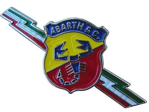 Fiat フィアット ABARTH アバルト エンブレム 梱包サイズ60_画像1