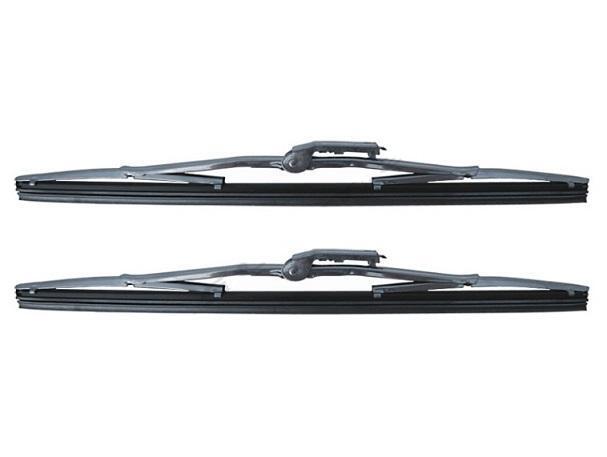 フィアット FIAT 500 F L R ワイパー セット Couple of wipers Big fixing For Fiat 500 F 2nd series L and R 梱包サイズ60 旧車_画像1