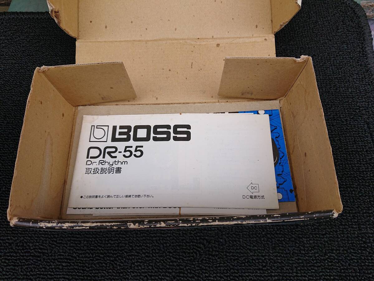 箱付き BOSS DR-55 Dr.Rhythm ドクターリズム 動作未確認の画像5