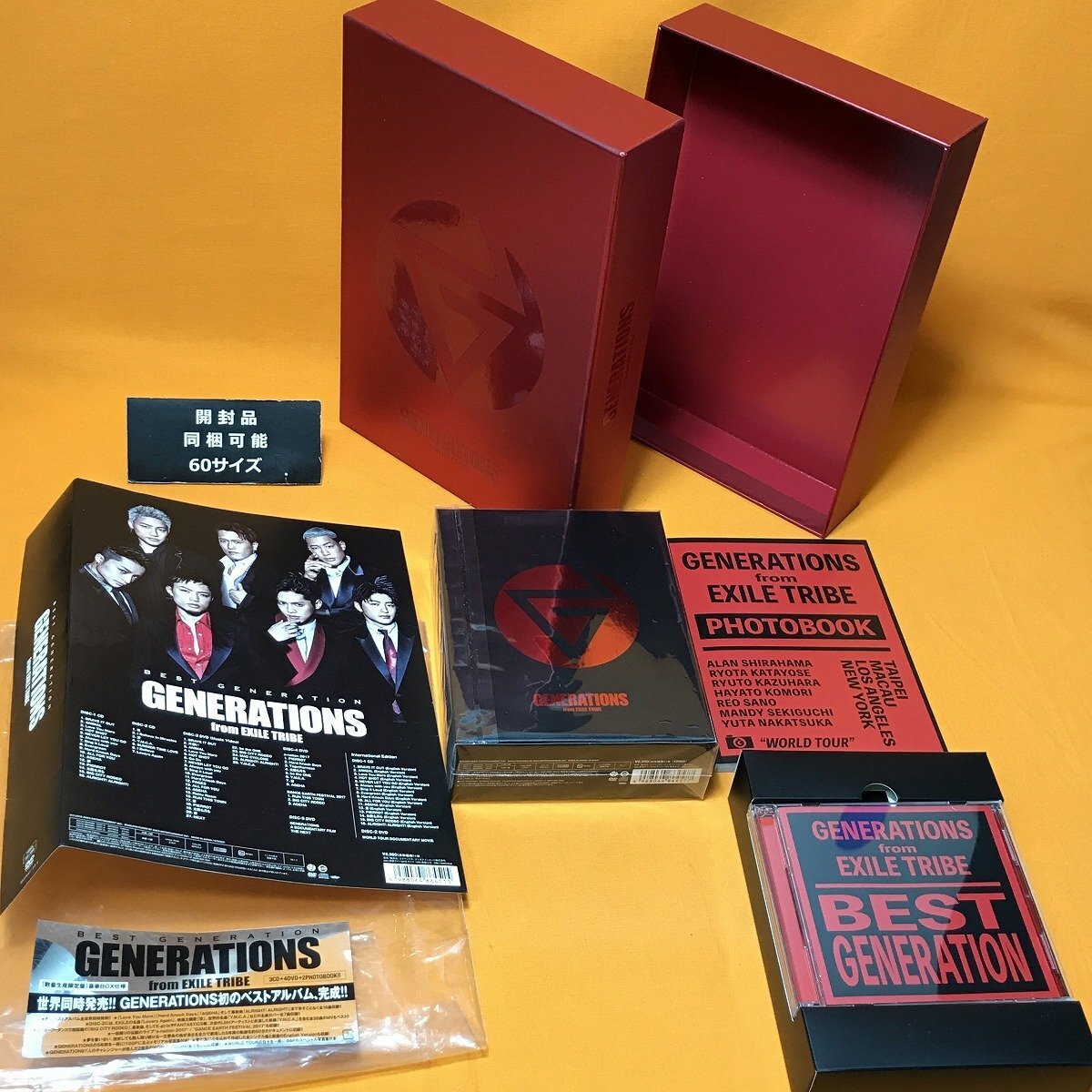 BEST GENERATION GENERATIONS アルバム フォトブック DVD サテイゴー_画像1