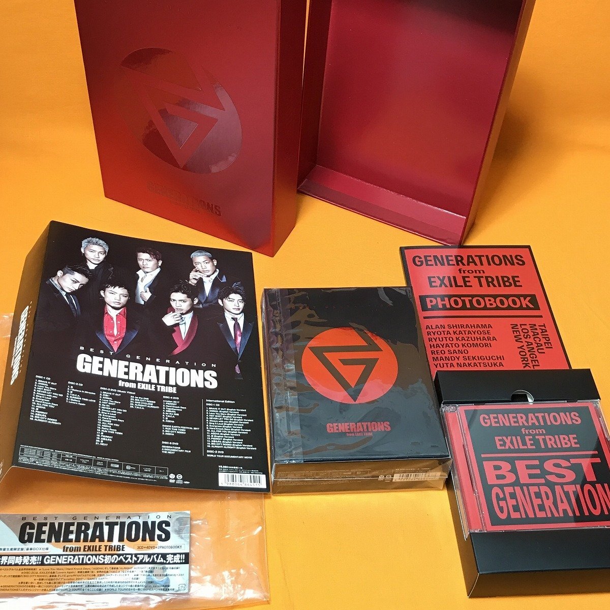 BEST GENERATION GENERATIONS アルバム フォトブック DVD サテイゴー_画像2