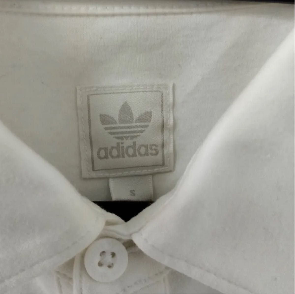 半袖 ポロシャツ ホワイト 白 adidas アディダス 00s 90s