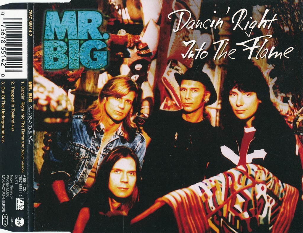 MR. BIG / Dancin' Right Into The Flame /EU盤/中古CDS!!69691の画像3