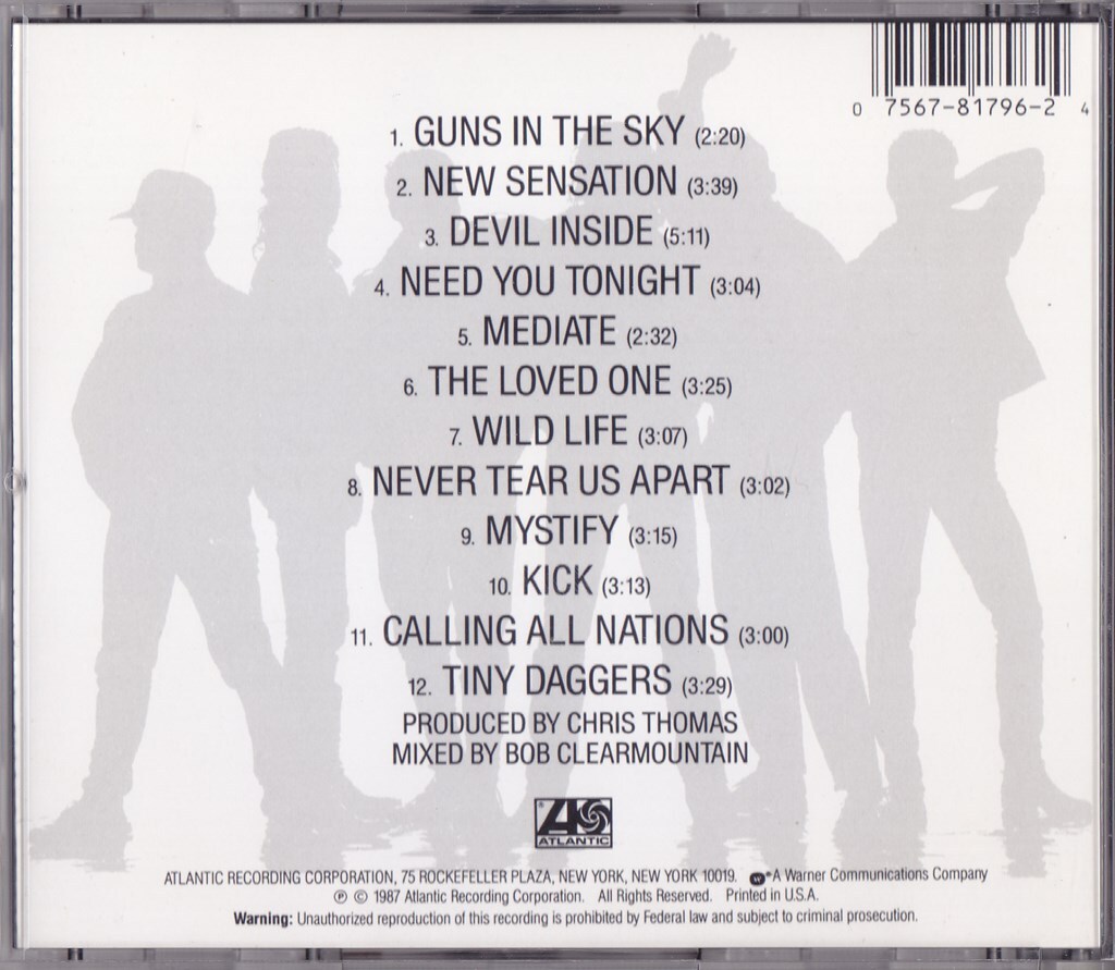 INXS / Kick /US盤/中古CD!!69227_画像2