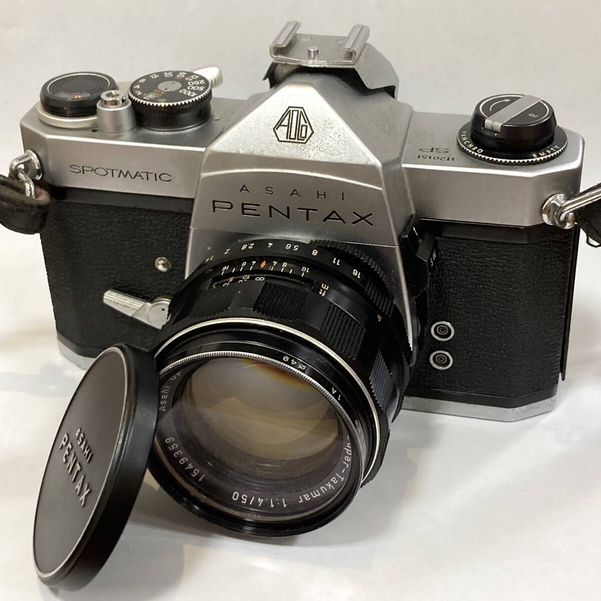 #1721 ASAHI PENTAX SPOTMATIC ペンタックス フィルムカメラ 50mm 1:1.4/50 レンズ 一眼レフカメラ レンズセット ジャンク品_画像1