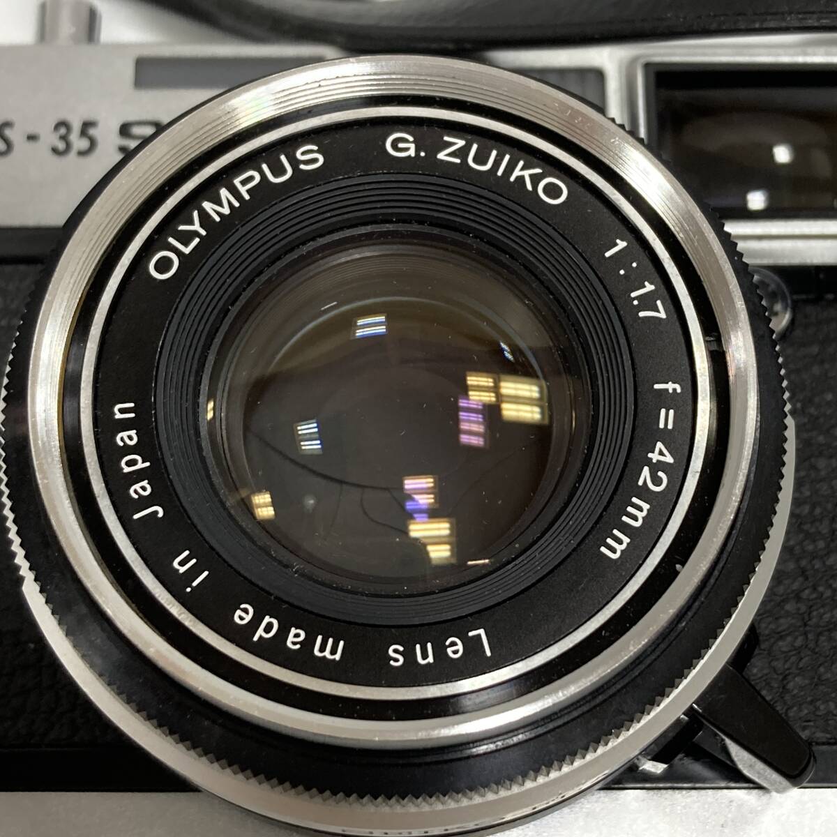＃1795 OLYMPUS -35 SP オリンパス 35【動作未確認】フィルムカメラ レンジファインダーカメラ レンズ G.ZUIKO 1:1.7 f=42mm_画像2