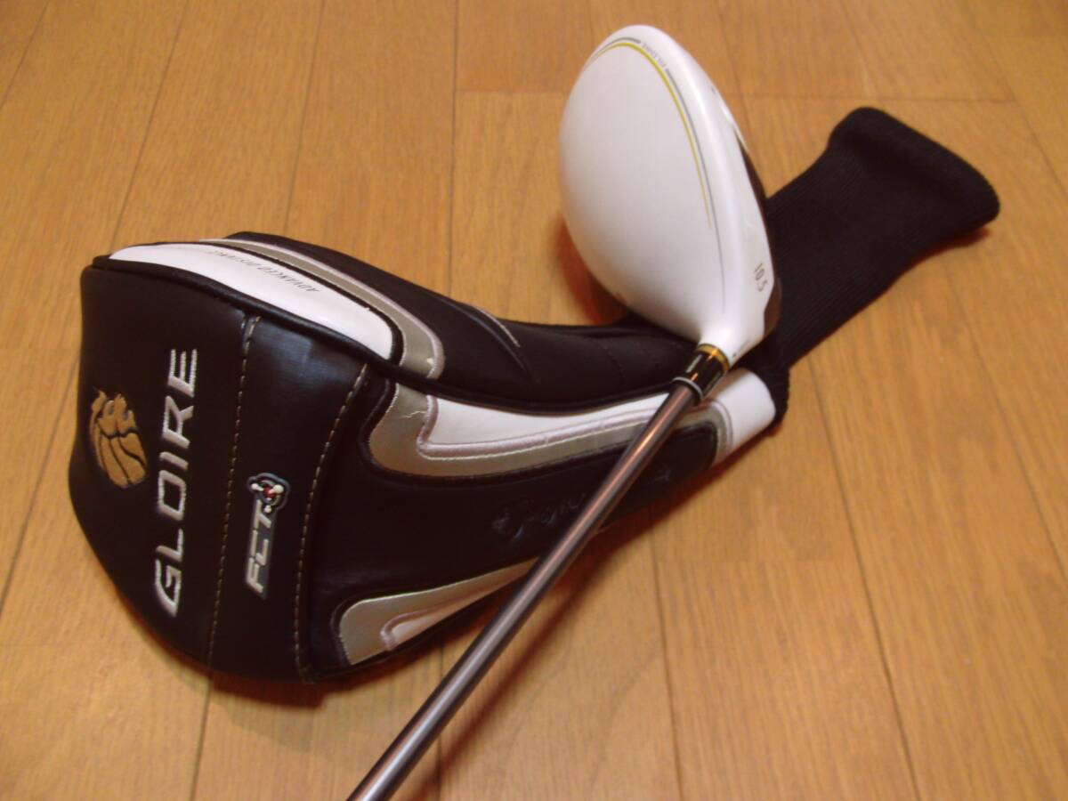 即決美品!!銘器TaylorMadeグローレ10.5フレックスSR【Fujikuraシャフト】初代テーラーメイドぶっ飛びGLOIREドライバーヘッドカバー有FORGEDの画像1