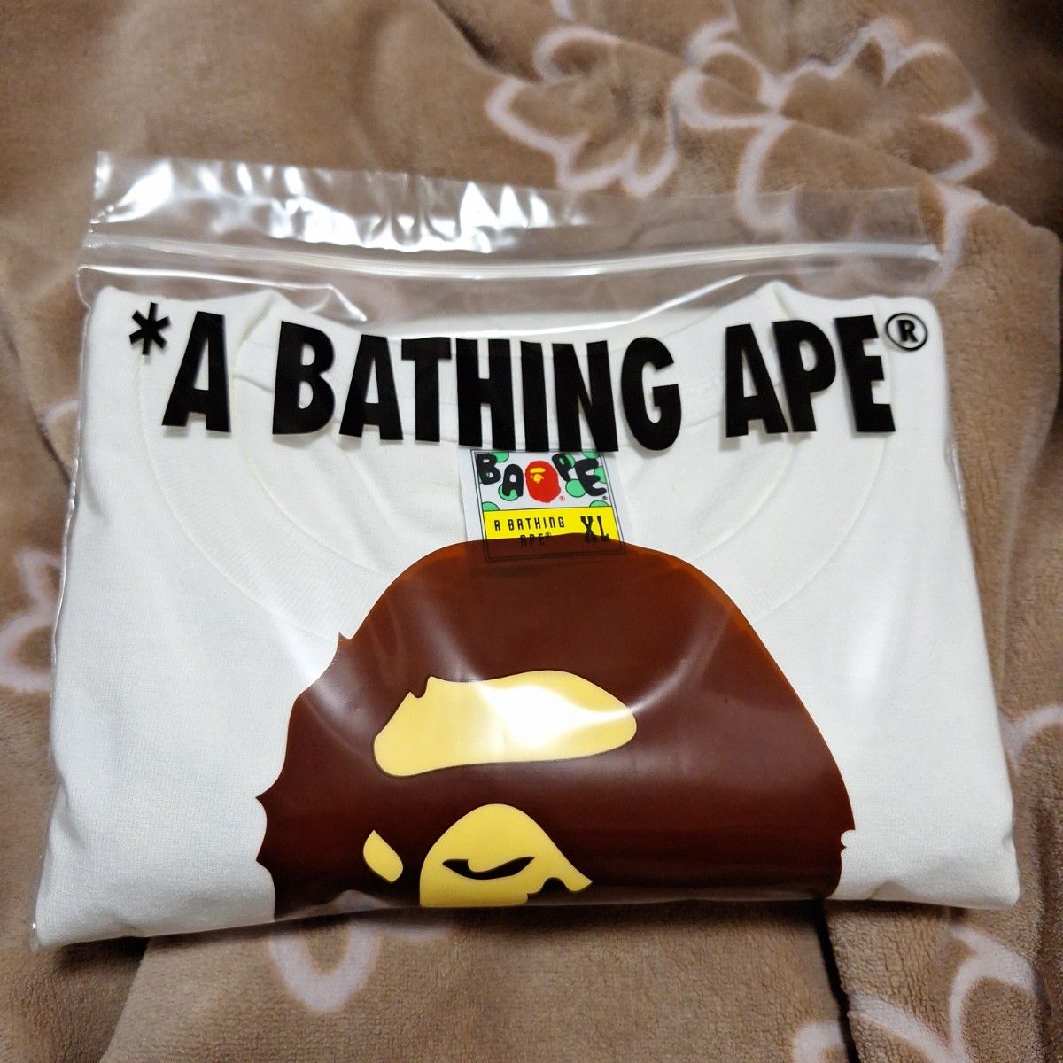 A BATHING APE アベイシングエイプ　チャリティ　Tシャツ2024 ホワイト ヒューマンメイド HUMAN MADE 