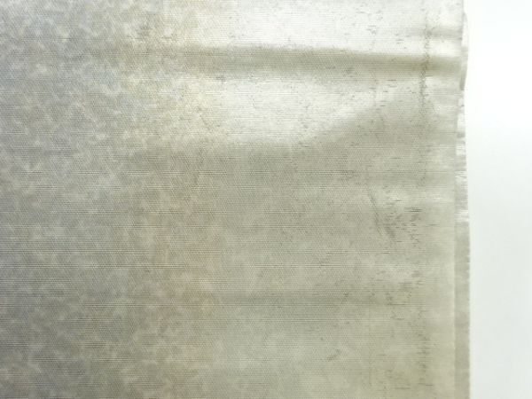 ys6951875; 引箔縞模様袋帯（材料）【アンティーク】【着】_画像7