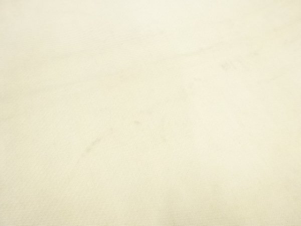 ys6951710; 向かい鶴に菊菱模様織り出し袋帯（材料）（サービス品）【アンティーク】【着】_画像9