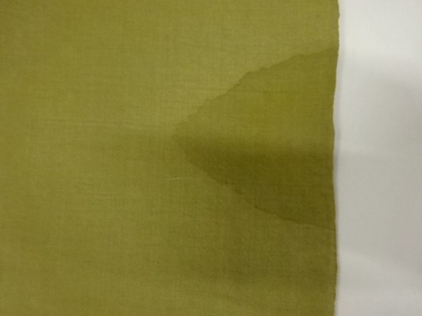 ys6933876; 草葉模様織出し袋帯（材料）【アンティーク】【着】_画像9