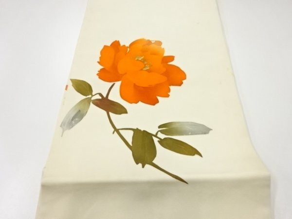 ys6961718; salt . hand .. branch flower pattern Nagoya obi [ antique ][ put on ]