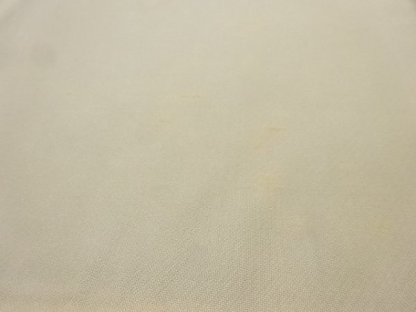 ys6947025; 遠山に松菊笹模様織り出し袋帯(材料)(サービス品)【アンティーク】【着】_画像10
