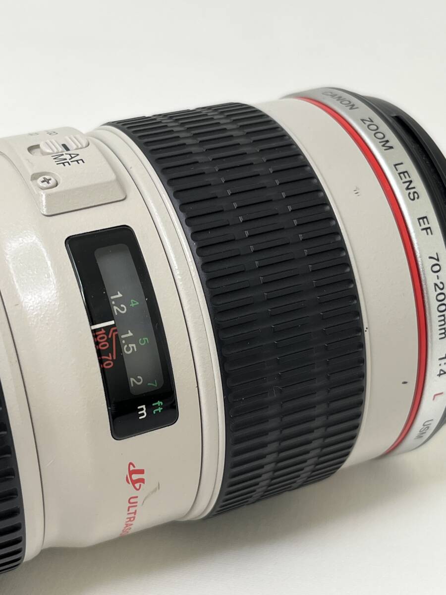 【M15】分解掃除済み CANON ZOOM LENS EF 70-200mm 1:4 L USM 動作品 中古の画像8