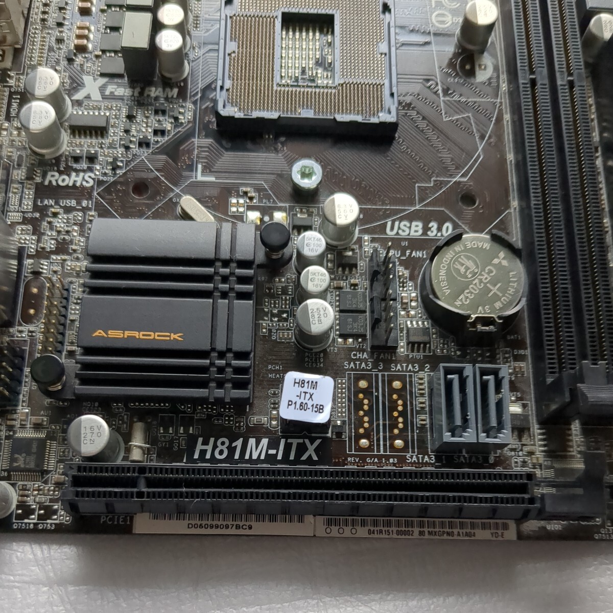  motherboard ASRock H81M-Mini-ITX Xfast ram