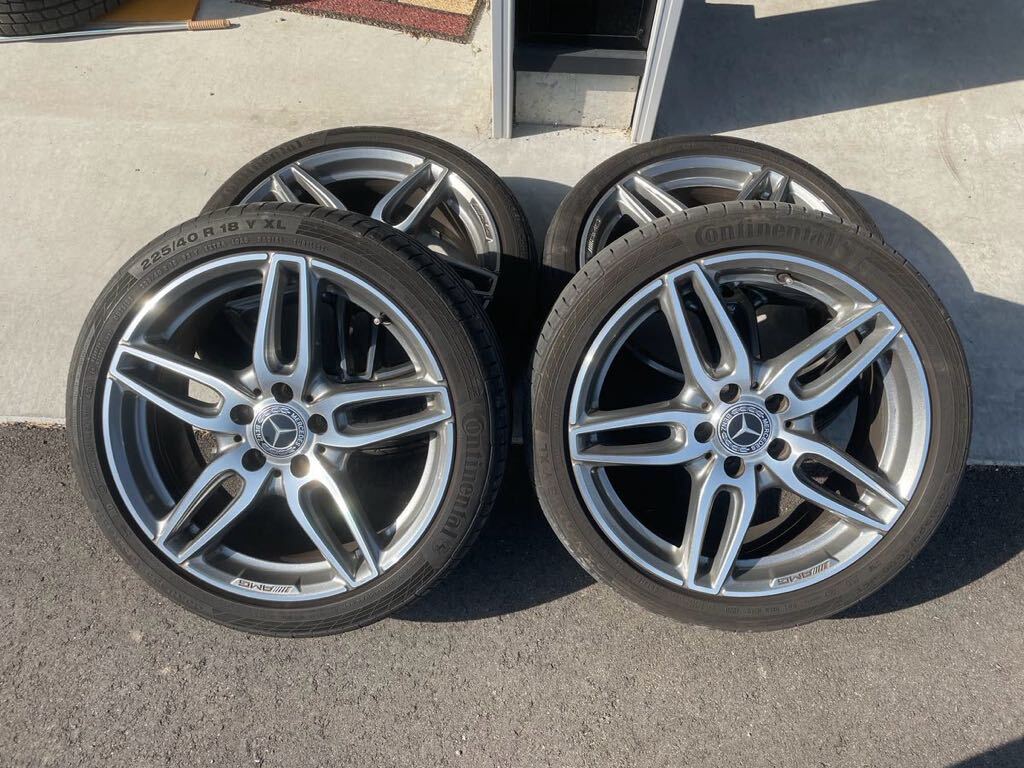 AMG ベンツ W176 純正 18インチ　メルセデスベンツ　Bクラス、CLA正規品　225/40r18_画像1