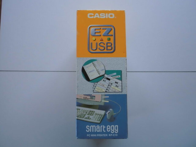  не использовался нераспечатанный! CASIO Casio smart egg KP-C10 этикетка принтер PC Mini принтер retro редкость товар 