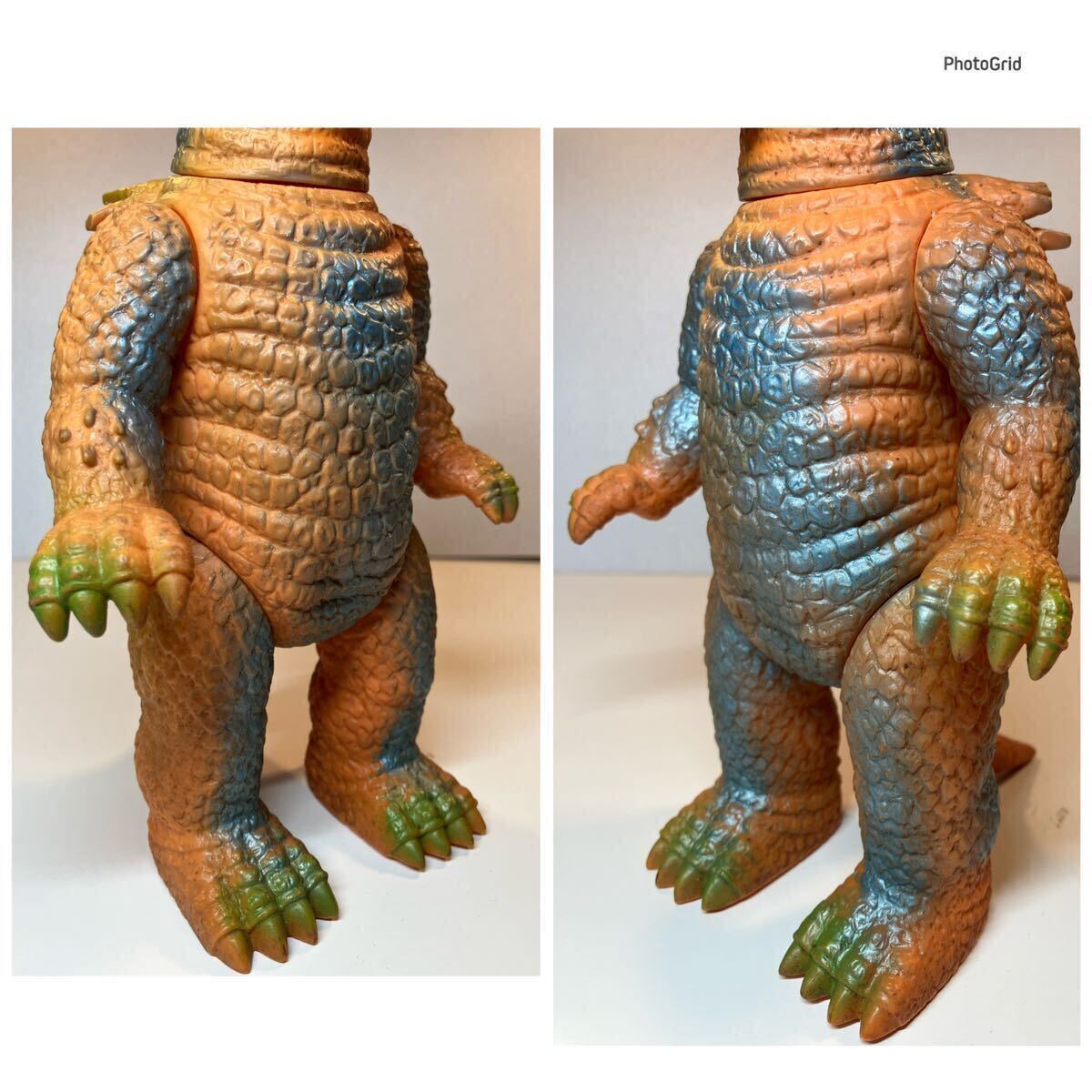 当時物 マルサン 円谷プロ ブルマァク ソフビ 怪獣 アンギラス ゴジラ GODZILLA Godzilla ウルトラQ 東宝怪獣シリーズ の画像9