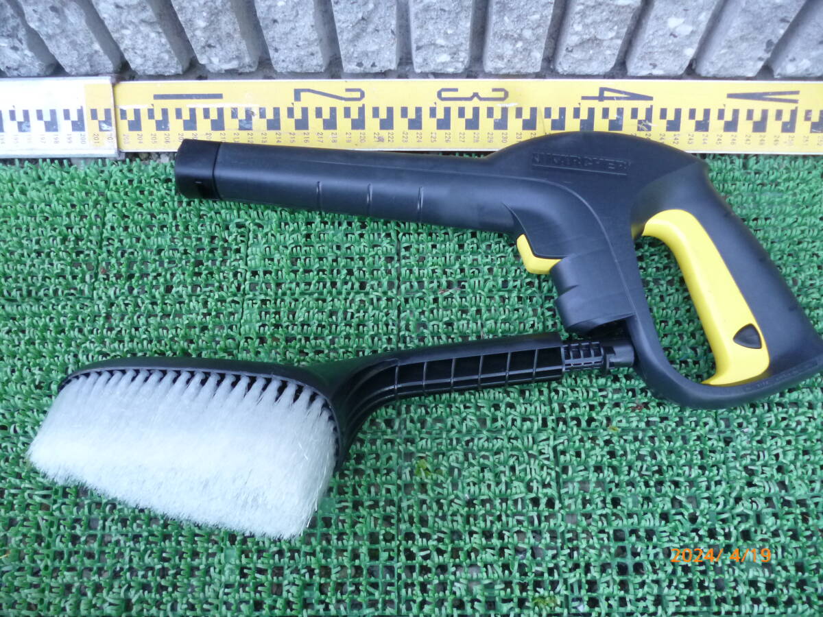 ケルヒャー KARCHER ホース トリガー ガン ノズル ブラシ _画像6