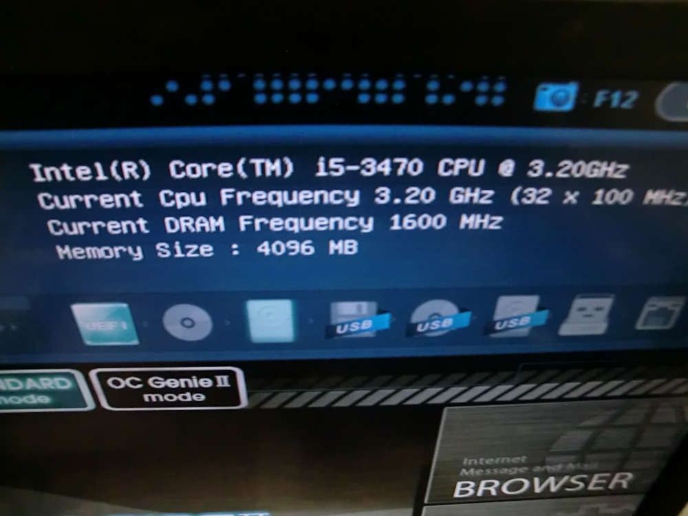 CPU Intel Core i5-3470 中古動作品