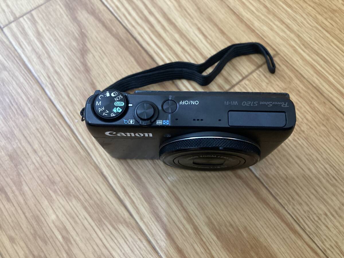 Canon Powershot S120 キャノン コンパクトカメラ ブラック 現状品の画像4