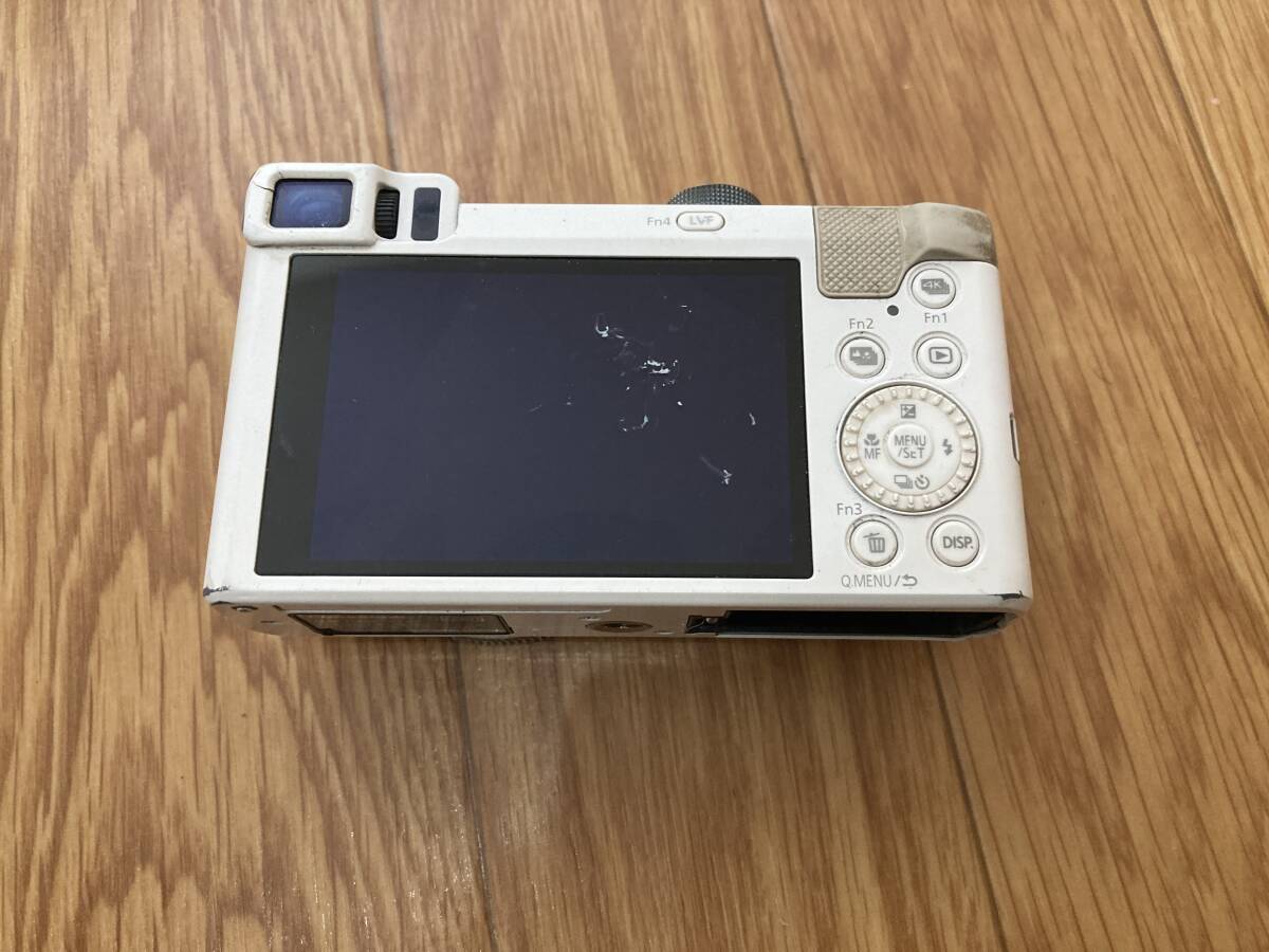 Panasonic LUMIX DMC-TZ85 コンパクトデジタルカメラ パナソニック ホワイト 動作未確認品の画像4