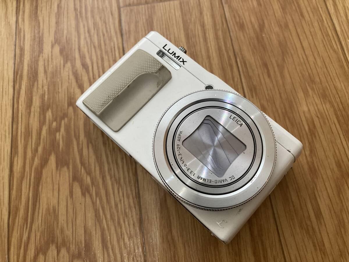 Panasonic LUMIX DMC-TZ85 コンパクトデジタルカメラ パナソニック ホワイト 動作未確認品の画像2