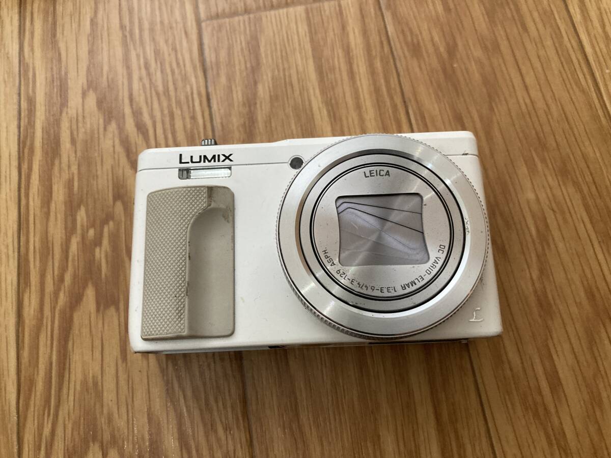 Panasonic LUMIX DMC-TZ85 コンパクトデジタルカメラ パナソニック ホワイト 動作未確認品の画像1