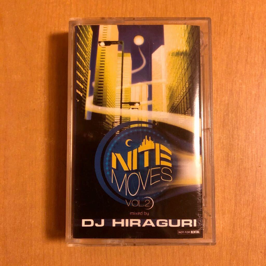 DJ HIRAGURI NITE MOVES VOL.2 MIXTAPE MURO MAKI THE MAGIC KENSEI KEN-BO NORI DANNY KRIVIT KENNY DOPE SPINNA ミックステープ_画像1