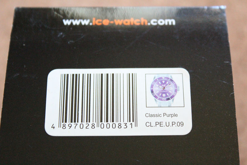 ice watch アイスウォッチ Classic クラシック 腕時計 CL.PE.U.P.09 パープル_画像7