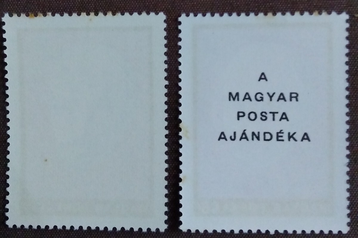 ハンガリー 1969 革命ポスター 革命50年 小型シート 6完 + レーニン色違い裏印刷あり1枚 未使用糊あり の画像7