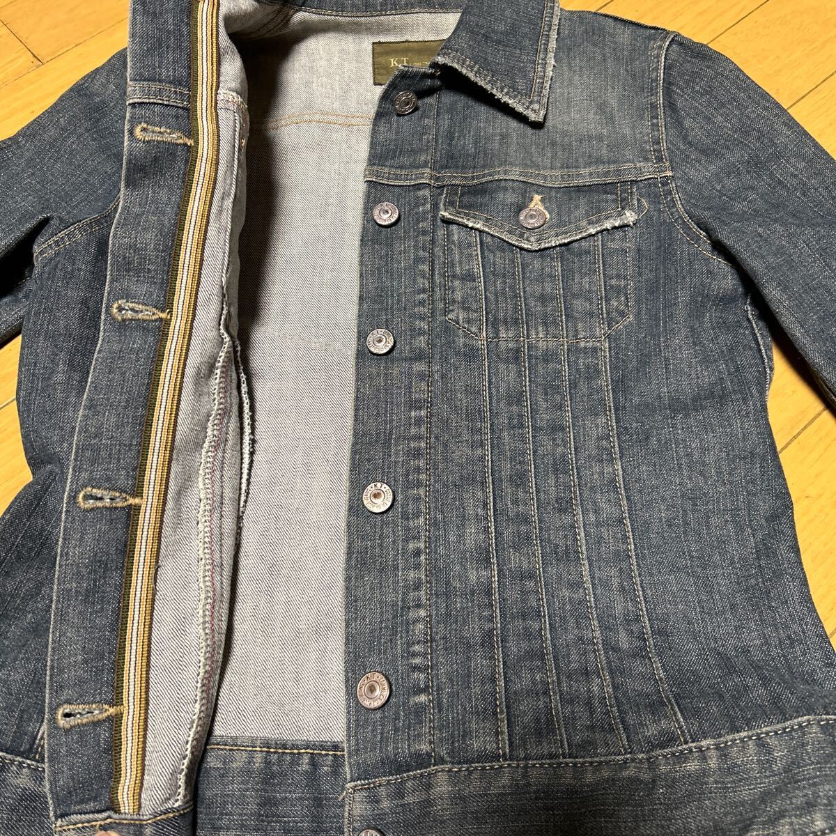 ＫＴ　... режим 　... бок  ...　 Denim   пиджак 　 рекомендуемая розничная цена 40000  йен 　　 почти   неиспользуемый 　 такой же, как новый товар 　11 номер  　 Denim  　L размер  　 Levi's   любимый 