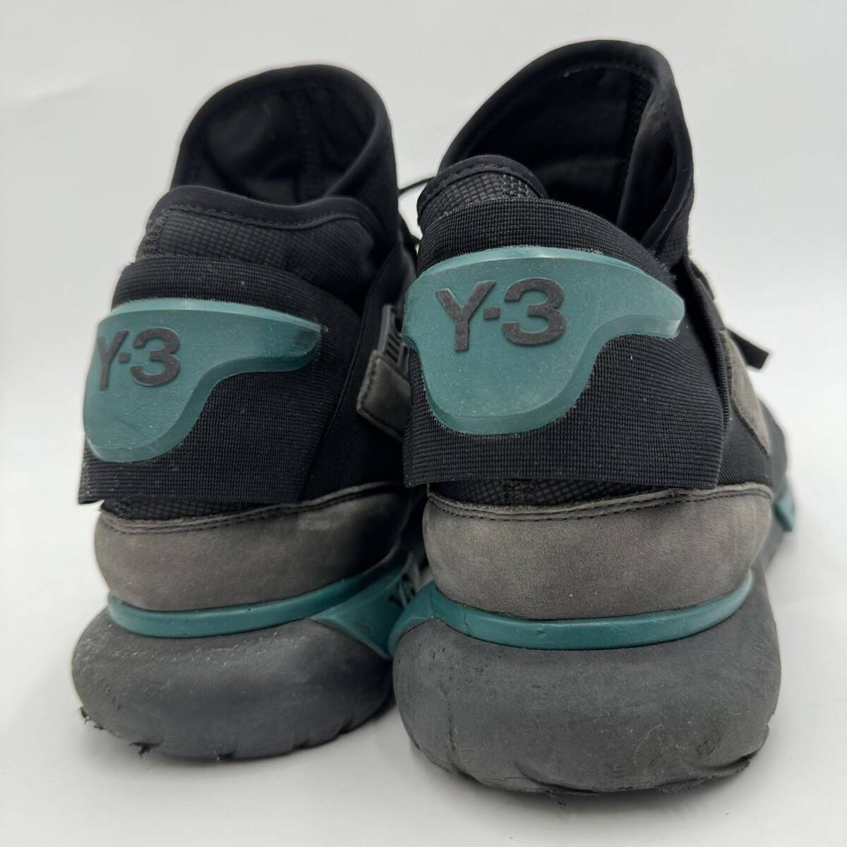 C☆ 高級ラグジュアリー靴 '16年製' Y-3 ワイスリー adidas × Yohji Yamamoto ヨウジヤマモト QASA HIGH スニーカー size:28.5cm シューズの画像3