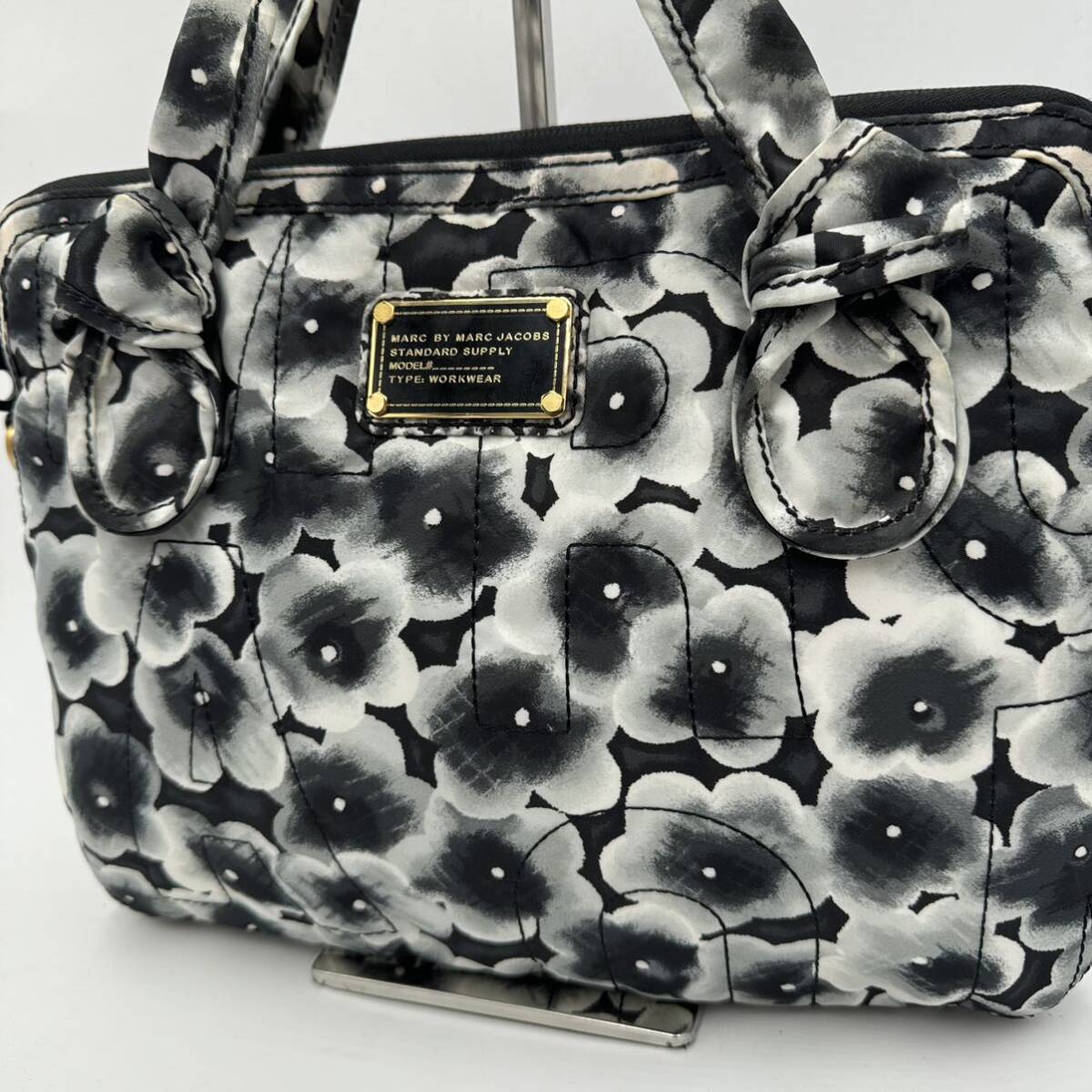 G* popular model!!\' refined design \' MARC BY MARCJACOBS Mark Jacobs floral print handbag handbag tote bag lady's woman bag 