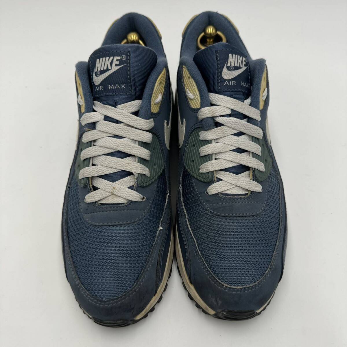 C☆ 人気モデル!! '14年製' NIKE ナイキ AIR MAX 90 ESSENTIAL エアマックス90エッセンシャル 537384-405 スニーカー size:27.0cm シューズの画像4